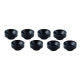 Ultimate Racing - M3 Aluminium Servo Washer Black, 8 Pcs.