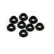 Ultimate Racing - 3mm Aluminium Cap Head Washer Black, 8 Pcs.