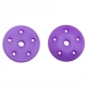 Ultimate Racing - 16mm Conical Shock Pistons Purple (5x1.5mm) (2pcs)