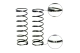 Ultimate Racing - Ultimate Front Shock Spring 70mm 1.6/9.00T, 2 Pcs.