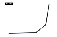 Ultimate Racing - Ultimate 2,2mm front Anti-Roll bar for Mugen, Associated, Xray, 1 Pcs.