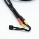 Ultimate Racing - 2S Charge Cable Lead W/4mm &amp; 5mm Bullet Connector, 600mm