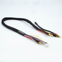 Ultimate Racing - 2 x 2S Charge Cable Lead W/4mm & 5mm Bullet Connector, 600mm