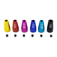 Ultimate Racing - Ultimate Hex and ball Hex ID Collar Set, 6 Pcs.
