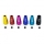 Ultimate Racing - Ultimate Hex and ball Hex ID Collar Set, 6 Pcs.