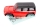 RGT - PRO RUNNER Lackierte (rote) Karosserie ohne Zubehör (RGT-R86736-2)