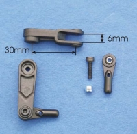 Gabriel - CFK servoarm Futaba M3 - fork type 30mm