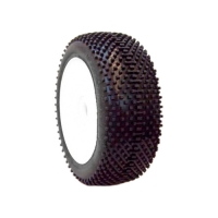 SP Racing - "DOMINATOR" "M35" Soft on 83mm WHITE RIMS hexagon 17mm., 2 pcs. (SP1M35-W)