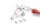 Pilot RC - Cover for vent hose - Aluminium (4ST17463)