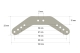 Pilot RC - Control (Ruder) Horns for 30-50cc (4ST17471)