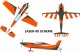 Pilot RC - 73" Laser 1850mm 35cc Orange-Gray (4ST1973L-08)
