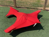 ExtremeFlight - Extreme Flight Sun Cover 50cc rot