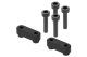 OMP - M7 4mm Servo Alignment Metal plates (OSHM7042)