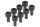 OMP - M7 Hex Screw M3x6 (OSHM7109)