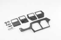 D-Power FMS Hummer H1 - linker Türensatz schwarz (C1466)