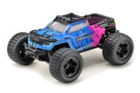 Absima - 1:16 Green Power Elektro Modellauto High Speed Monster Truck "MINI AMT" pink/blau 4WD RTR (16007)