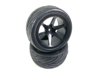 Absima - Buggy Räderset 6 Speichen/Street vorne schwarz 1:10 (2 St.) (2500018)