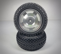 Absima - Aluminium Buggy Räderset 2WD hinten 12mm Hex 1:10 (2 St.) (2500024)