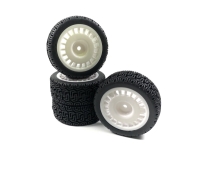 Absima - 1:10 Räderset "Rally Winded Design" white (4 St.) (2510063)