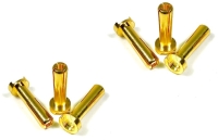 Absima - 4mm Goldstecker (6 St.) (3040016)