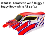 Absima - Buggy Karosserie weiß AB3.4-V2 (1230951)