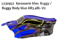 Absima - Buggy Karosserie blau AB3.4BL-V2 (1230952)