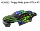 Absima - Truggy Karosserie grün AT3.4-V2 (1230953)