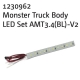 Absima - Monster Truck Karosserie LED Set AMT3.4(BL)-V2...