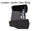 Absima - Buggy Heckspoiler AB3.4(BL)-V2 (1230963)