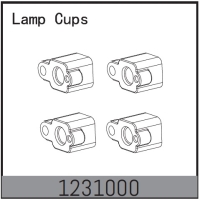 Absima - Lampen Halterung (4 St.) - CR3.4eco (1231000)