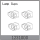 Absima - Lampen Halterung (4 St.) - CR3.4eco (1231000)