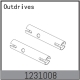 Absima - Outdrives (2 St.) - CR3.4eco (1231008)