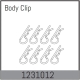 Absima - Karosseriesplinte (8 St.) - CR3.4eco (1231012)