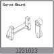 Absima - Servohorn und Befestigung - CR3.4eco (1231013)