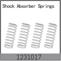 Absima - Stoßdämpferfedern (4 St.) - CR3.4eco (1231017)