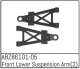 Absima - Front Lower Suspension Arm - Mini AMT (2 St.)...