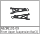 Absima - Front Upper Suspension Bar (2 St.) (ABZ86101-09)