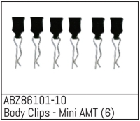 Absima - Body Clips - Mini AMT (6 St.) (ABZ86101-10)
