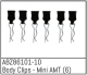 Absima - Body Clips - Mini AMT (6 St.) (ABZ86101-10)