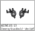 Absima - Steering Knuckles l/r - Mini AMT (ABZ86101-13)