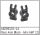 Absima - Rear Axle Block - Mini AMT (2 St.) (ABZ86101-14)