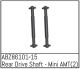 Absima - Rear Drive Shaft - Mini AMT (2 St.) (ABZ86101-15)