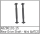 Absima - Rear Drive Shaft - Mini AMT (2 St.) (ABZ86101-15)