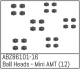 Absima - Ball Heads - Mini AMT (12 St.) (ABZ86101-16)