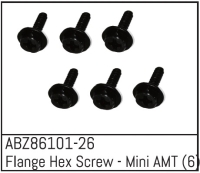 Absima - Flange Hex Screw - Mini AMT (6 St.) (ABZ86101-26)