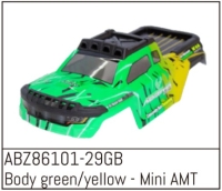 Absima - Body green/yellow - Mini AMT (ABZ86101-29GB)
