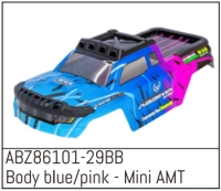Absima - Body blue/pink - Mini AMT (ABZ86101-29BB)