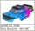 Absima - Body blue/pink - Mini AMT (ABZ86101-29BB)