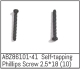Absima - Self-tapping Phillips Screw 2.5*18 - Mini AMT...