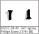 Absima - Self-tapping Phillips Screw 2.5*8 - Mini AMT (10...